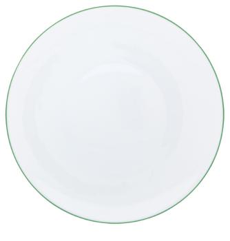 Assiette à  diner vert jade - Raynaud